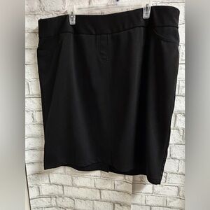 Black Women's Stretch Pencil Skirt